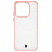 Carcasa Bizon Angelo compatibila cu OnePlus 15, Transparent / Roz