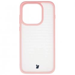 Carcasa Bizon Angelo compatibila cu OnePlus 15, Transparent / Roz