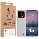 Carcasa Bizon Angelo compatibila cu OnePlus 15, Transparent / Roz 7 - lerato.ro