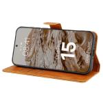 Husa flip cover Bizon Pocket compatibila cu OnePlus 15, Maro 6 - lerato.ro