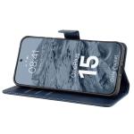 Husa flip cover Bizon Pocket compatibila cu OnePlus 15, Navy Blue 6 - lerato.ro