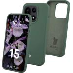 Carcasa Bizon Soft compatibila cu OnePlus 15, Dark Green 3 - lerato.ro