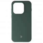 Carcasa Bizon Soft compatibila cu OnePlus 15, Dark Green
