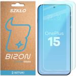 Set 2 folii sticla securizata Bizon Glass Clear Duo compatibile cu OnePlus 15, Transparent 2 - lerato.ro