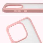 Kit protectie 2 in 1 BizonMobile, Carcasa Bizon Angelo si Folie sticla securizata Bizon Glass Edge, compatibil cu OnePlus 15, Roz 5 - lerato.ro