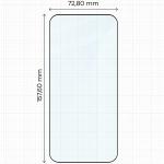 Set 2 folii sticla securizata Bizon Glass Edge Duo compatibile cu OnePlus 15, Negru 3 - lerato.ro