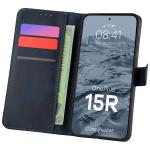 Husa flip cover Bizon Pocket compatibila cu OnePlus 15R, Navy Blue 3 - lerato.ro