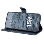 Husa flip cover Bizon Pocket compatibila cu OnePlus 15R, Navy Blue 6 - lerato.ro