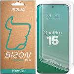 Set 2 folii protectie Bizon Film Hydrogel compatibile cu OnePlus 15, Transparent 2 - lerato.ro