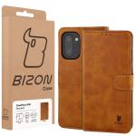 Husa flip cover Bizon Pocket compatibila cu OnePlus 15R, Maro 7 - lerato.ro
