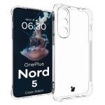 Carcasa Bizon Salpa compatibila cu OnePlus Nord 5, Transparent 3 - lerato.ro