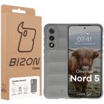 Carcasa Bizon Tur compatibila cu OnePlus Nord 5, Light Grey 9 - lerato.ro