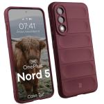 Carcasa Bizon Tur compatibila cu OnePlus Nord 5, Dark Purple 3 - lerato.ro