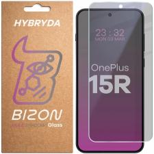 Folii protectie telefoane OnePlus, Folie sticla hibrid Bizon Glass Mule Shadow Privacy compatibila cu OnePlus 15R, Negru, lerato.ro