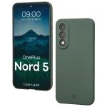 Carcasa Bizon Shell compatibila cu OnePlus Nord 5, Verde 3 - lerato.ro