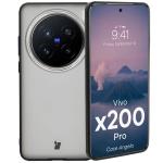 Carcasa Bizon Angelo compatibila cu Vivo X200 Pro, Transparent / Negru 3 - lerato.ro