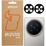 Set de 2 protectii camera foto Bizon Glass Lens compatibile cu Vivo X200 Pro, Negru 3 - lerato.ro
