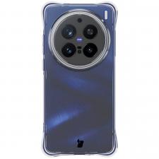Huse si carcase Vivo X200 Pro, Carcasa Bizon Salpa compatibila cu Vivo X200 Pro, Transparent, lerato.ro