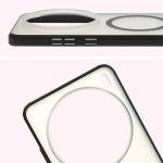 Carcasa Bizon MatteO cu MagSafe compatibila cu Vivo X200 Pro, Negru 5 - lerato.ro