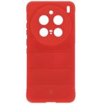 Carcasa Bizon Tur compatibila cu Vivo X200 Pro, Rosu 2 - lerato.ro