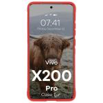 Carcasa Bizon Tur compatibila cu Vivo X200 Pro, Rosu 6 - lerato.ro