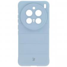 Huse si carcase Vivo X200 Pro, Carcasa Bizon Tur compatibila cu Vivo X200 Pro, Light Blue, lerato.ro