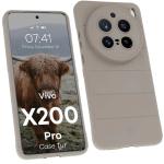 Carcasa Bizon Tur compatibila cu Vivo X200 Pro, Light Grey 3 - lerato.ro