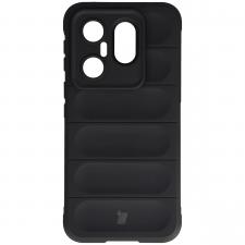 Huse si carcase Vivo X200 FE, Carcasa Bizon Tur compatibila cu Vivo X200 FE, Negru, lerato.ro