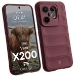 Carcasa Bizon Tur compatibila cu Vivo X200 FE, Dark Purple 3 - lerato.ro