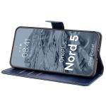 Husa flip cover Bizon Pocket compatibila cu OnePlus Nord 5, Navy Blue 6 - lerato.ro