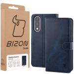 Husa flip cover Bizon Pocket compatibila cu OnePlus Nord 5, Navy Blue 7 - lerato.ro