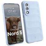 Carcasa Bizon Tur compatibila cu OnePlus Nord 5, Light Blue 3 - lerato.ro