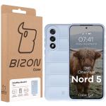 Carcasa Bizon Tur compatibila cu OnePlus Nord 5, Light Blue 9 - lerato.ro