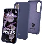 Carcasa Bizon Soft compatibila cu OnePlus Nord 5, Dark Blue 3 - lerato.ro