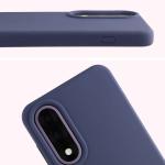 Carcasa Bizon Soft compatibila cu OnePlus Nord 5, Dark Blue 6 - lerato.ro