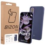 Carcasa Bizon Soft compatibila cu OnePlus Nord 5, Dark Blue 8 - lerato.ro