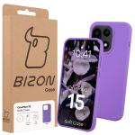 Carcasa Bizon Soft compatibila cu OnePlus 15, Mov 8 - lerato.ro
