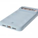 Carcasa Bizon Tur compatibila cu Google Pixel 8, Light Blue 3 - lerato.ro