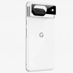 Set de 2 protectii camera foto Bizon Glass Lens compatibile cu Google Pixel 8, Negru 3 - lerato.ro