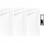 Set protectie 4in1 Bizon Glass Clear Pack, 3 folii sticla ecran + 1 folie sticla camera foto, compatibil cu Google Pixel 8, Transparent 6 - lerato.ro
