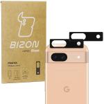 Set de 2 protectii camera foto Bizon Glass Lens compatibile cu Google Pixel 8a, Negru 3 - lerato.ro