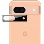 Set de 2 protectii camera foto Bizon Glass Lens compatibile cu Google Pixel 8a, Negru 2 - lerato.ro