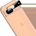 Set de 2 protectii camera foto Bizon Glass Lens compatibile cu Google Pixel 8a, Negru 5 - lerato.ro