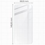 Set protectie 4in1 Bizon Glass Clear Pack, 3 folii sticla ecran + 1 folie sticla camera foto, compatibil cu Google Pixel 8a, Transparent 3 - lerato.ro