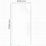 Set 2 folii protectie Bizon Hydrogel compatibile cu Google Pixel 8a, Transparent 3 - lerato.ro