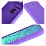 Carcasa Bizon Soft compatibila cu Google Pixel 8a, Mov 12 - lerato.ro