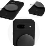 Carcasa Bizon Soft compatibila cu Google Pixel 8a, Negru 13 - lerato.ro