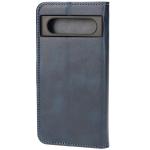 Husa flip cover Bizon Pocket compatibila cu Google Pixel 8a, Navy Blue 5 - lerato.ro