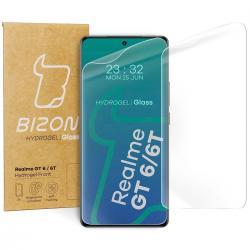 Set 2 folii protectie Bizon Hydrogel compatibile cu Realme GT 6 / 6T, Transparent