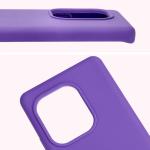 Carcasa Bizon Soft compatibila cu Realme GT 6 / 6T / Neo 6 / Neo 6 SE, Mov 6 - lerato.ro